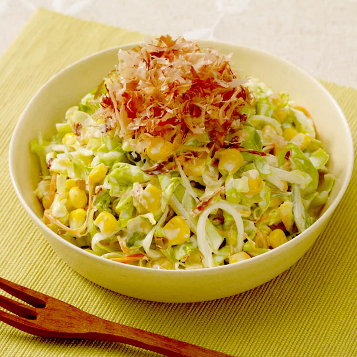 Bonito Flake Coleslaw