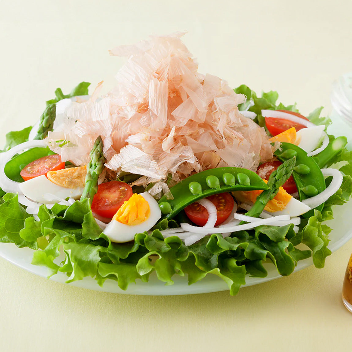 Bonito Salad with Honey Mustard Dressing