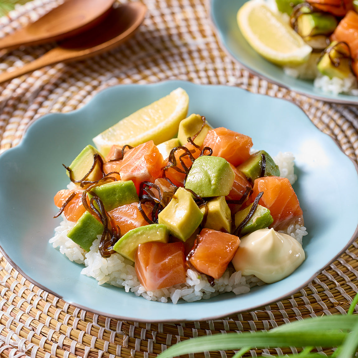 Salmon poke