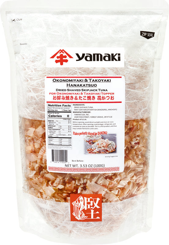 Yamaki Okonomiyaki & Takoyaki Hanakatuso 3.53 oz.